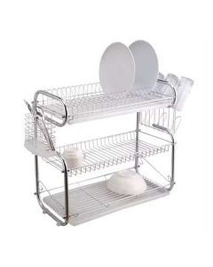 Dish Drainer /Rack- 3 layers Silver