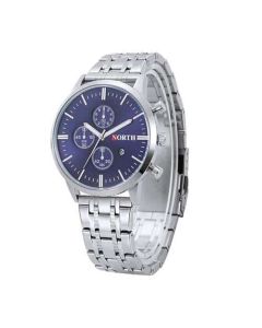 North N-6008 Stainless Analog Quartz Men Casual watch with Date