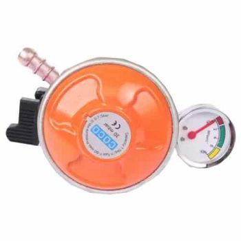 LPG Cylinder Gas Regulator Low Pressure with meter