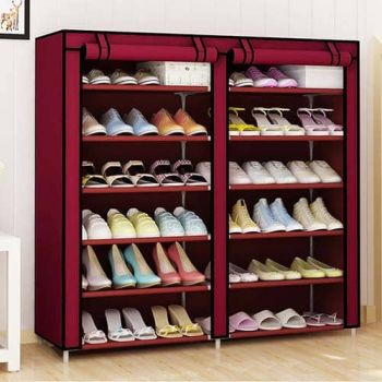 12 Tiers Dustproof Shoes Closet Storage Organizer
