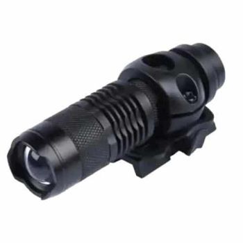 Tactical Helmet Side Rail Flash Light