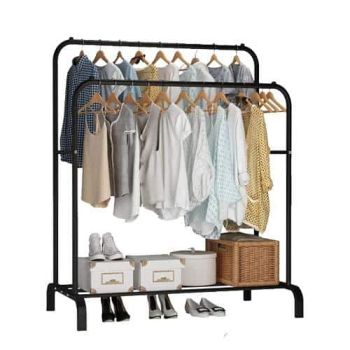 Double Cloth Hanger in Ghana.