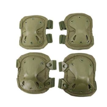 Tactical Knee Pads & Elbow Protective Pads Guard - Green