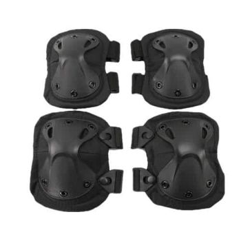 Knee Pads & Elbow Protective Pads Guard - Black