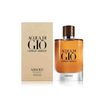 Acqua Di Gio Absolu Fragrance Spray for Men’s by Giorgio Armani EDP – 125ml