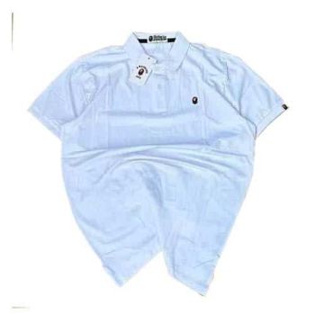 Fashion Short Sleeve Polo T-Shirt-white