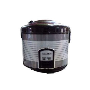 Italian Home Rice Cooker - 2 Liters- Ash /Silver