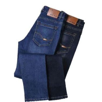 Jeans Trousers Black/Blue- 2-pcs