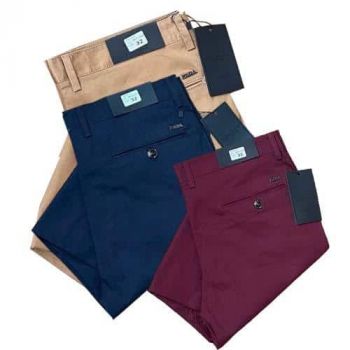 Khaki Trousers for Men 3pc 