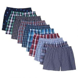 10 Pack Of Quality Boxer Shorts - Multicolour