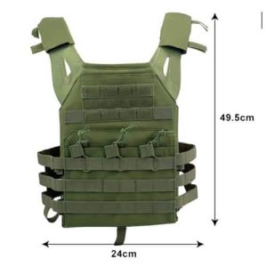 Tactical Vest Adjustable Training Bulletproof Combat Vest-Green