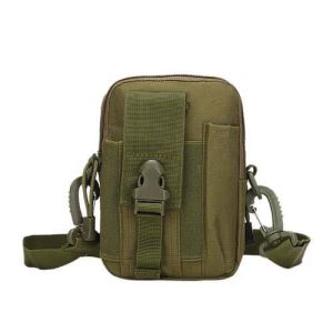 Tactical Pouches Adjustable Molle military Sport Waist Bag- Green