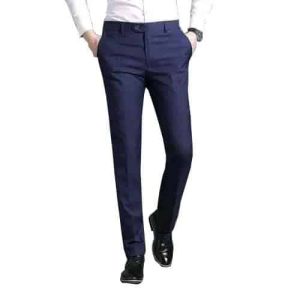 Formal Trousers - Blue-Black 