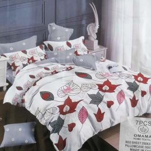 Bedsheet Super King Size 2 Bed sheet with 5 Pillow cases