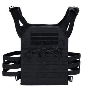 Tactical Vest Adjustable Training Combat Vest-Black
