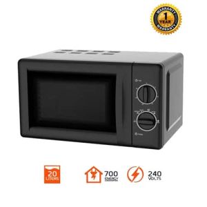 Delron Microwave Oven 20 Litres DMVO-001 - Black
